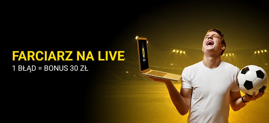 Nowa promocja od Fortuny - Farciarz na zakłady live!