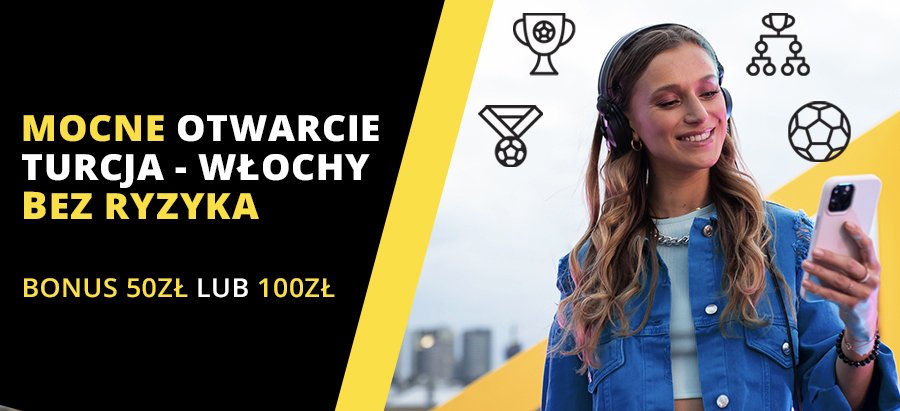 Fortuna z bonusem na mecz otwarcia EURO 2020. Do zgarnięcia nawet 100 PLN!