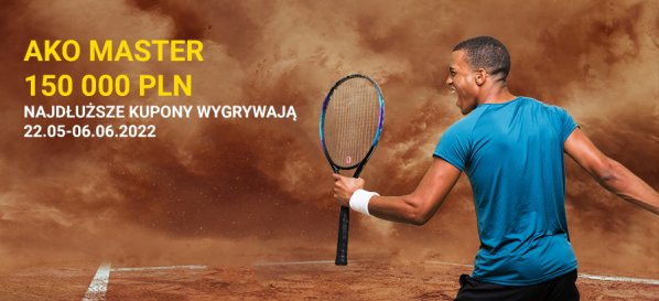 Fortuna bonus na French Open: Ako Master