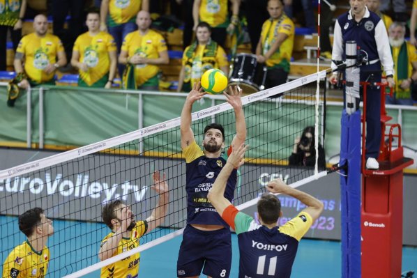 LM siatkarzy: Aluron CMC pokonał Bułgarów