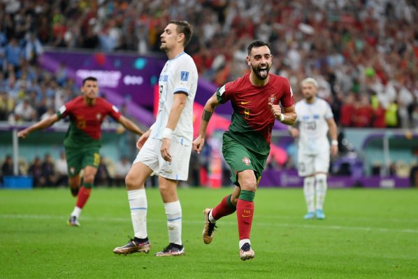 MŚ 2022: Dublet Bruno Fernandesa i wygrana Portugalii z Urugwajem