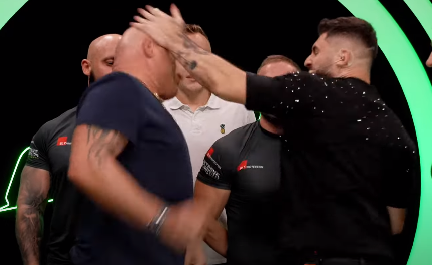 Adrian Cios zadał mocny cios! Marcin Najman wpadł w szał