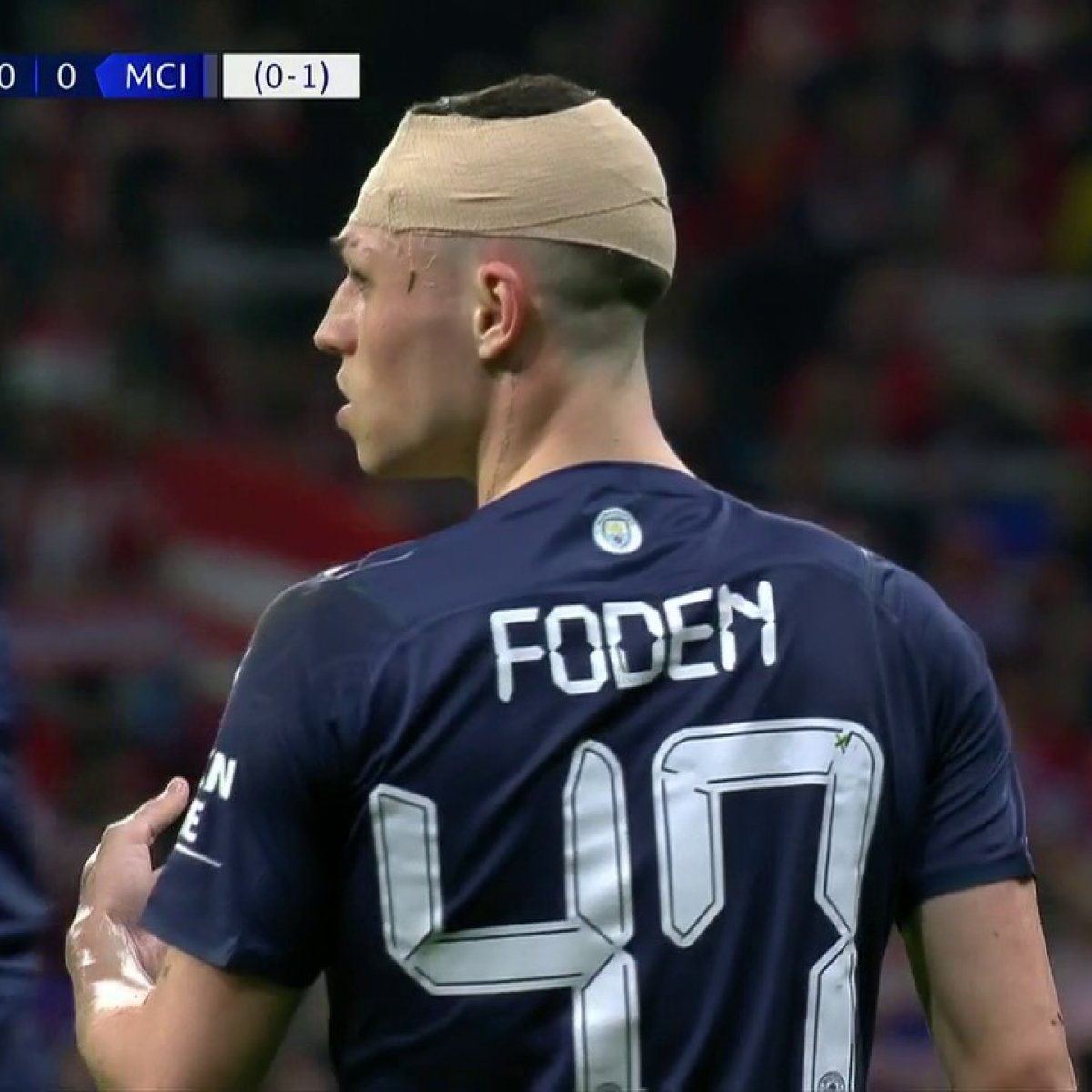 Brutalne starcie Fodena i Felipe. Piłkarz Atletico bez kartki