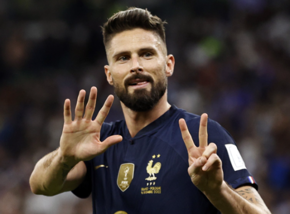 MŚ 2022: Giroud daje prowadzenie Francji. Ambitna walka Polski (Wideo)
