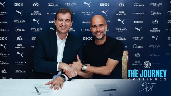 Oficjalnie: Guardiola pozostaje na dłużej w Manchesterze City