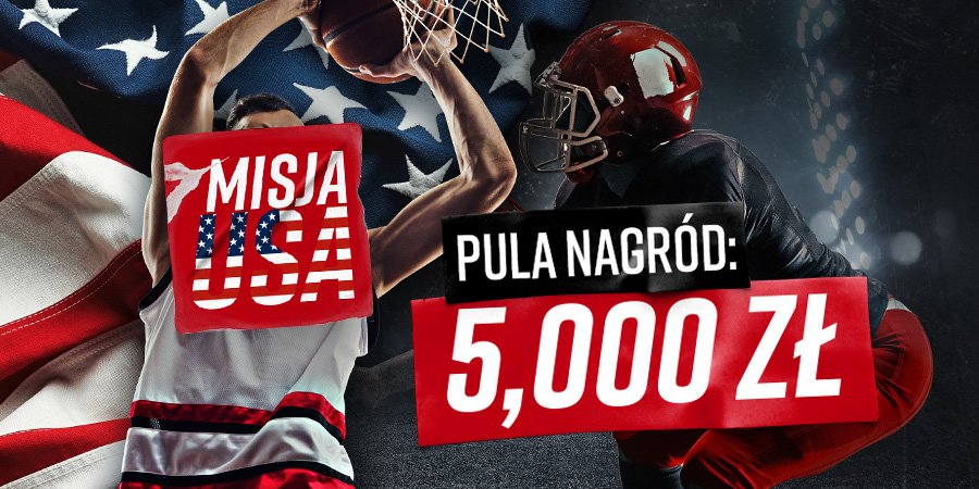 Misja USA w zakładach bukmacherskich Betclic. W puli nagród 5000 złotych!