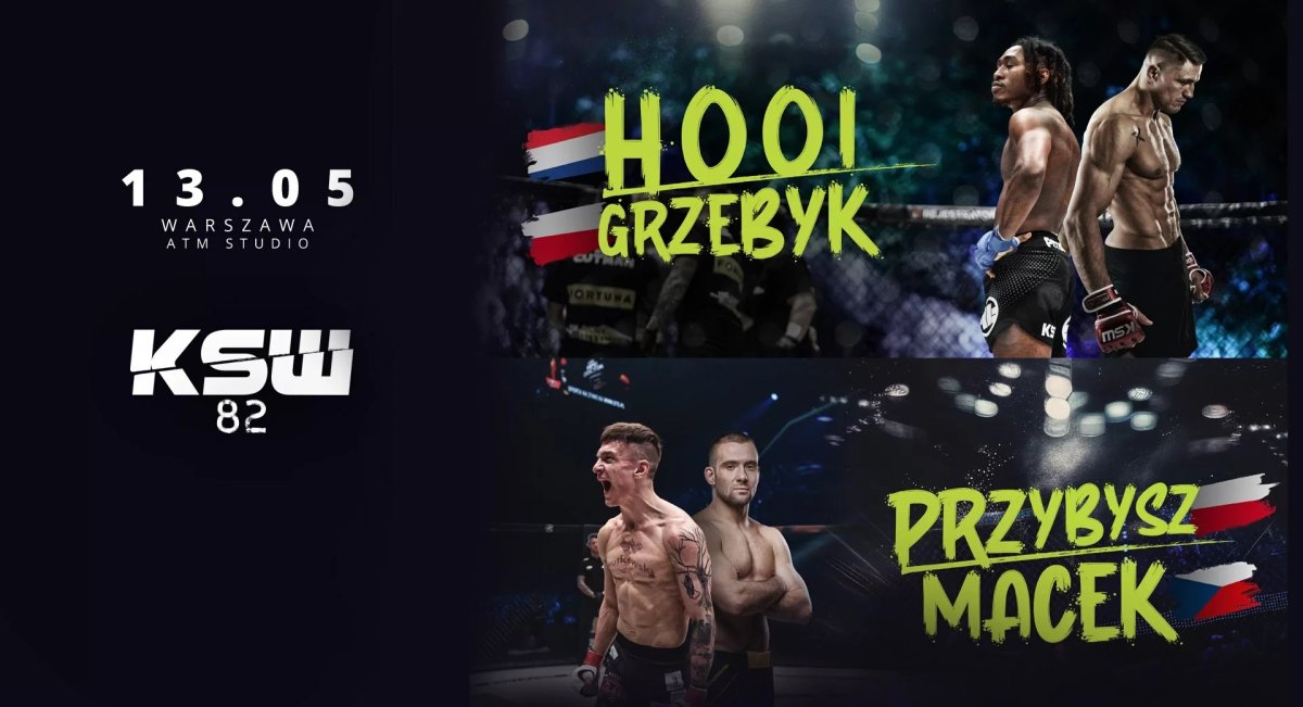 KSW 82 typy, zakłady, kursy (Hooi - Grzebyk)