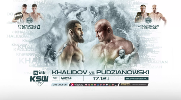 KSW 77 typy, kursy, zakłady [Khalidov - Pudzianowski]