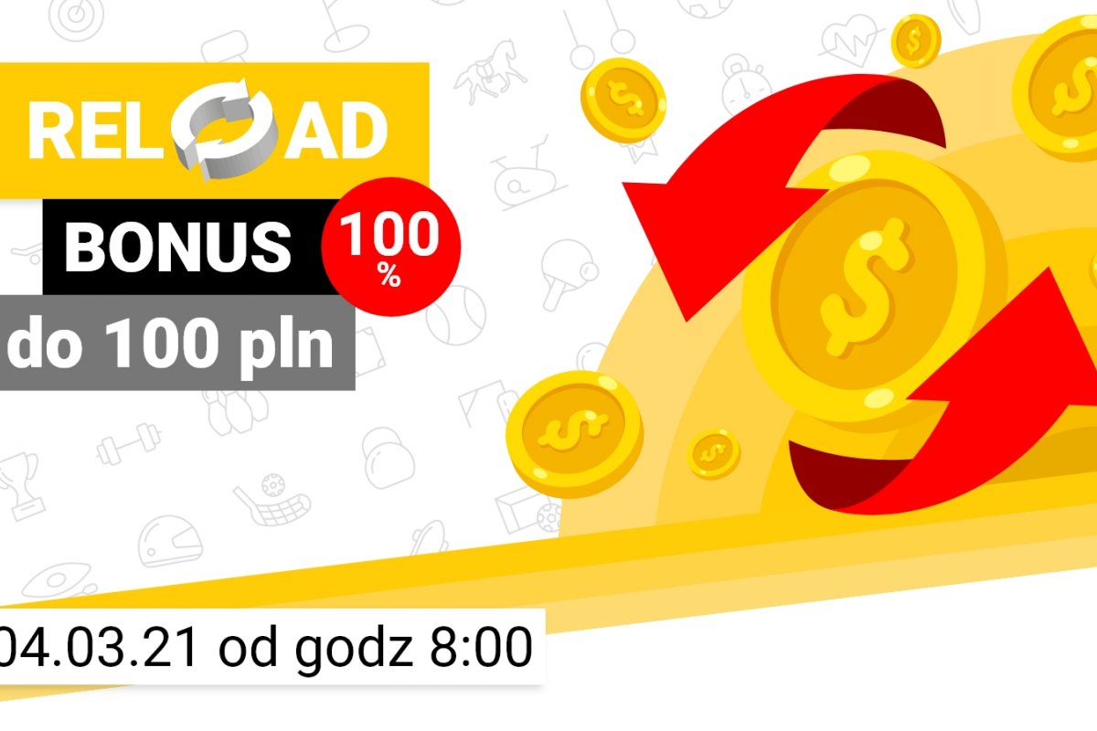 Totolotek zakłady bukmacherskie - podwojenie wpłaty nawet do 100 złotych!