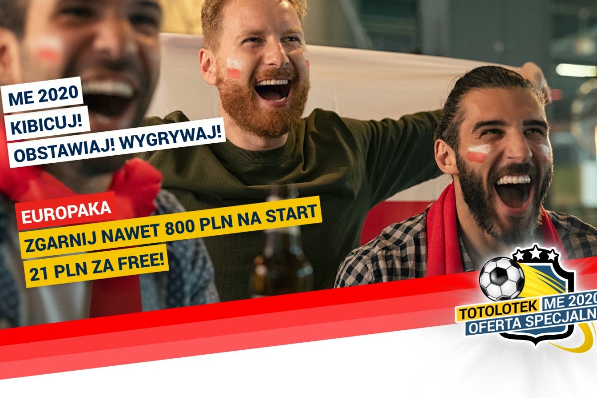 Duży zbiór promocji przed EURO 2020! Co proponuje nam firma Totolotek?