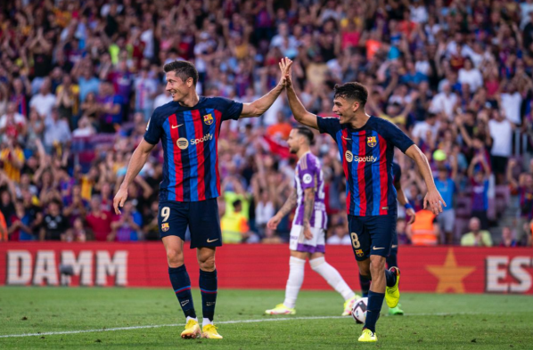 La Liga: Dominacja Barcy w meczu z Valladolid! Lewy strzela na Camp Nou (Wideo)