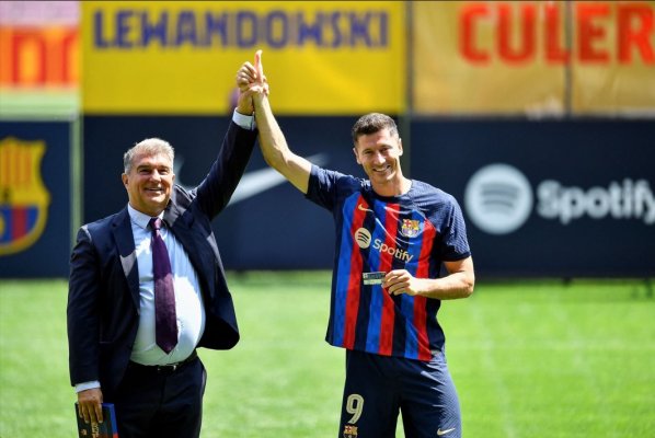 Robert Lewandowski zaprezentowany!