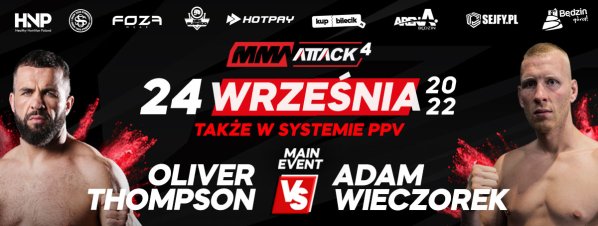 MMA Attack 4: Powrót organizacji po blisko dekadzie! Wyniki gali