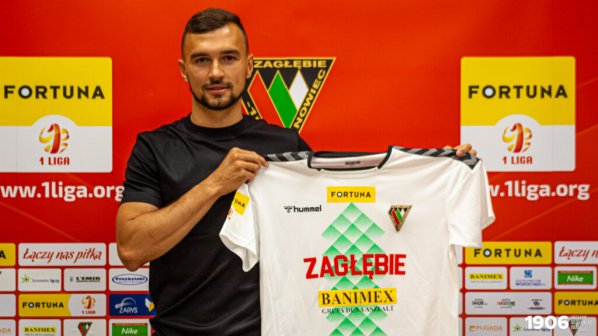 Zagłębie Sosnowiec wzmacnia się, transfer środkowego pomocnika