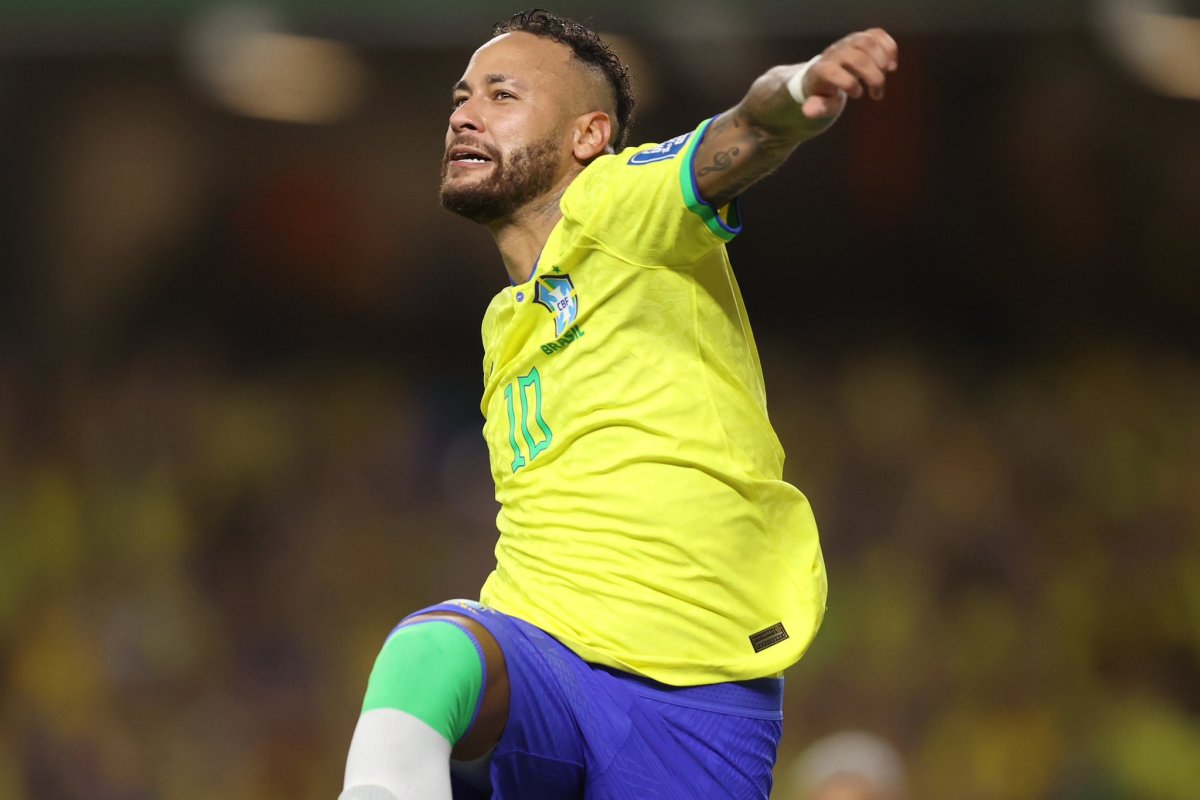 Neymar zapisał się na kartach historii Brazylii