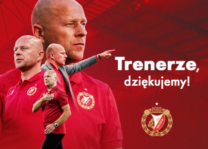 Oficjalnie: Widzew Łódź zwalnia trenera
