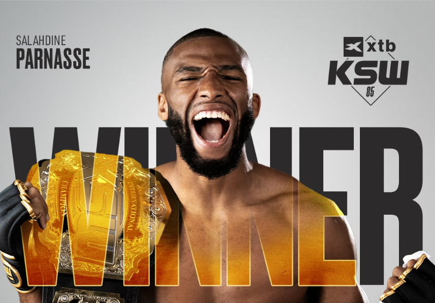 XTB KSW 85: Parnasse zdeklasował Ruchałę - Wyniki gali