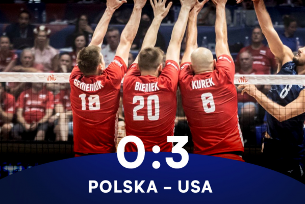 Liga Narodów: Klęska Polski z USA w półfinałach
