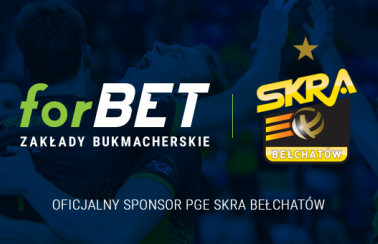 ForBET sponsorem PGE Skry Bełchatów!