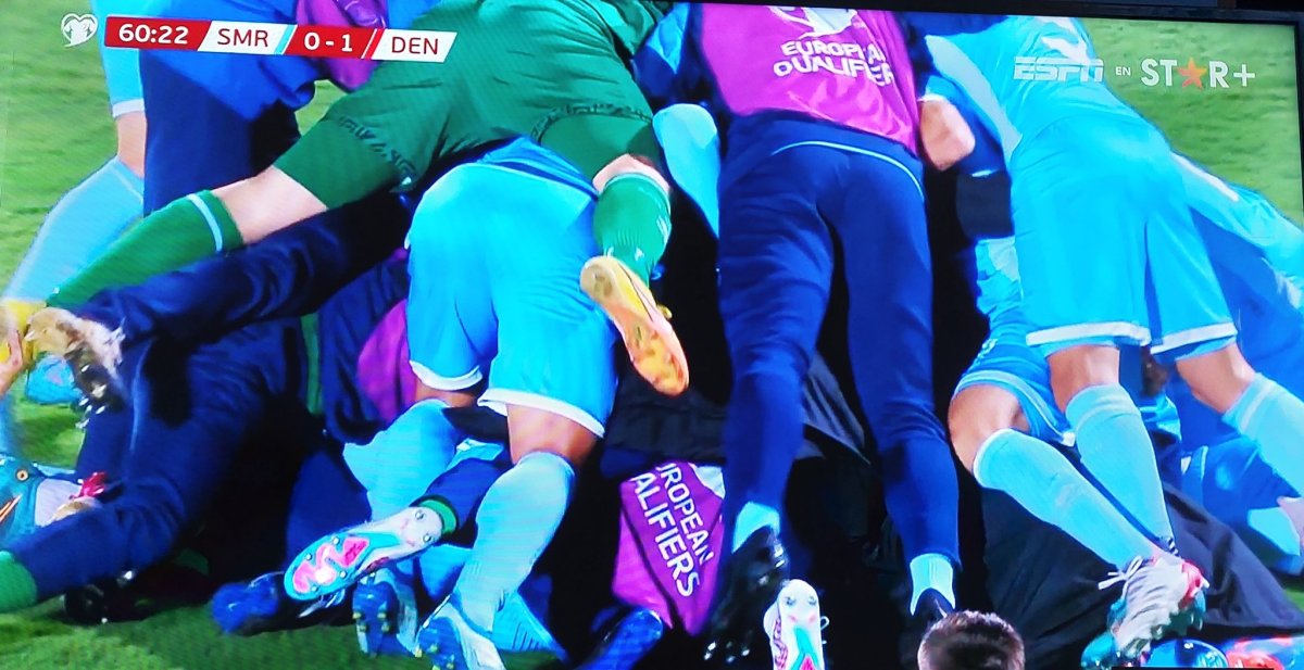 San Marino strzeliło gola Danii! To pierwsza bramka od meczu z Polską