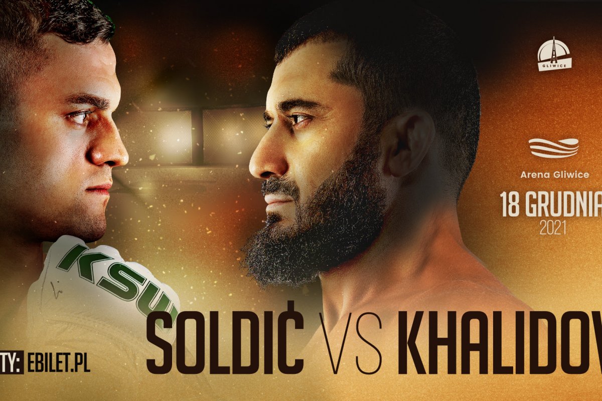 KSW potwierdziło termin walki Khalidova z Soldiciem!