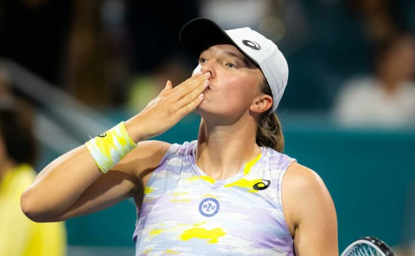 WTA w Miami: Świątek w finale! - Przestałam myśleć o wyniku