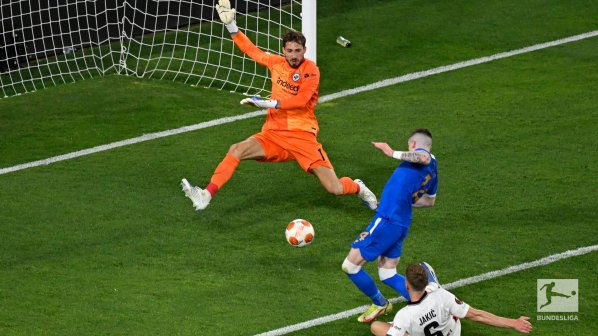 Liga Europy: Eintracht Frankfurt triumfuje!