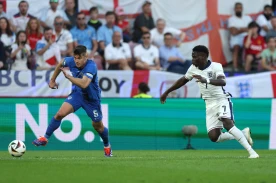 Anglia 0-0 Słowenia skrót meczu (25.06.2024)