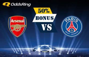 Zdobądź 50 zł na Arsenal - PSG!