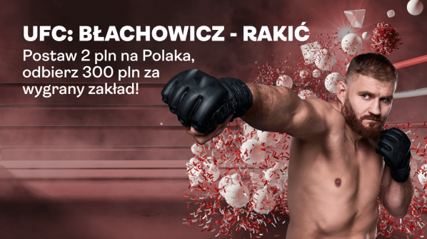 Superbet bonus: 300 PLN za wygrany zakład na zwycięstwo Błachowicza