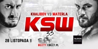 KSW 33 w ostatni weekend listopada!