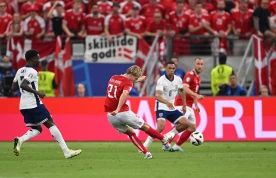 Euro 2024: Anglicy zawodzą i tylko remisują z Danią [WIDEO]