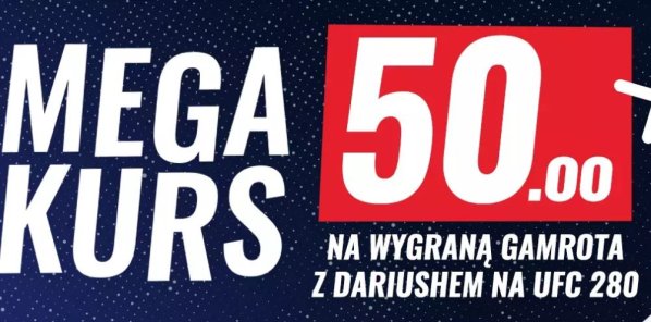 ETOTO bonus: Kurs 50 na wygraną Gamrota z Dariushem