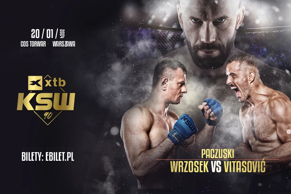 Oficjalnie: Znamy datę pierwszej gali KSW w 2024 roku