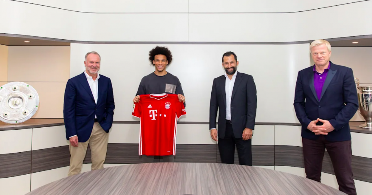 Transfer potwierdzony. Leroy Sane zawodnikiem Bayernu Monachium