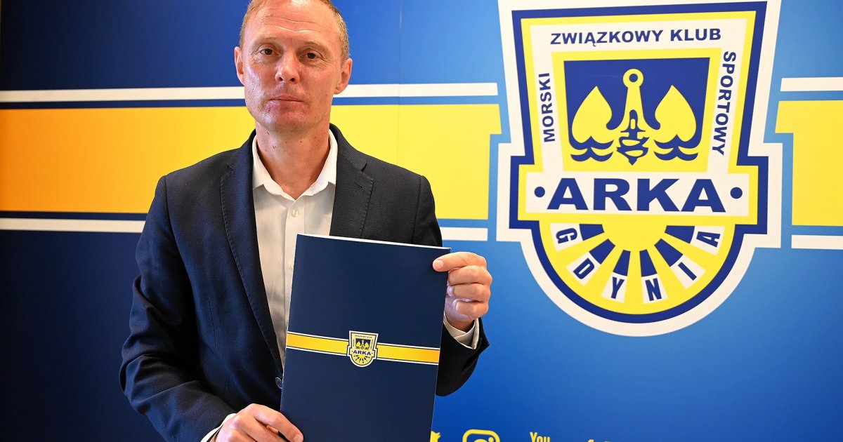 Ireneusz Mamrot nowym trenerem Arki Gdynia