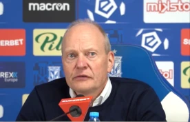 "Sami sobie zniszczyliśmy plan na mecz". Niels Frederiksen grzmi po remisie z Motorem