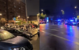 Bitwa chuliganów Lecha Poznań i Rayo Vallecano na ulicach Madrytu! [WIDEO]