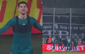 Szalona pogoń Legii Warszawa w doliczonym czasie gry. Dublet Colaka z Arką [WIDEO]