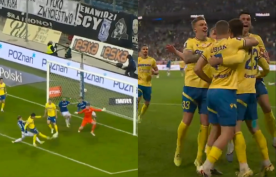 Lech Poznań zatrzymany przez drużynę bijącą się o utrzymanie. 2 gole [WIDEO]