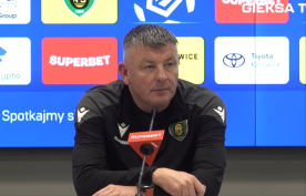 Trener GKS-u Katowice miał pretensje do sędziów. Wymienił trzy sytuacje