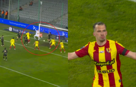 Jagiellonia Białystok znów straciła punkty! Korona Kielce zatrzymała pretendenta do mistrzostwa Polski [WIDEO]