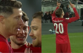 Polska z czwartym zwycięstwem! Gol Szymańskiego i Lewandowskiego [WIDEO]