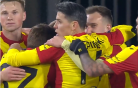 Korona Kielce przetrwała oblężenie Radomiaka Radom. 2 gole, czerwona kartka [WIDEO]