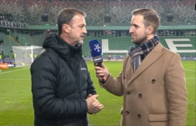 "Nie mają jaj, żeby grać w tej koszulce" Fredi Bobic przejechał się po piłkarzach Legii, a później przemówił ws. Marka Papszuna