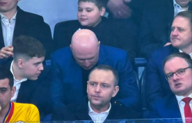 Prezydent Karol Nawrocki odwiedził kolejny stadion w Ekstraklasie [ZDJĘCIA]