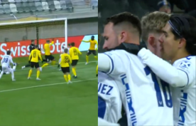 Dwa gole i czerwona kartka! Lech Poznań blisko awansu do 1/8 finału Ligi Konferencji [WIDEO]