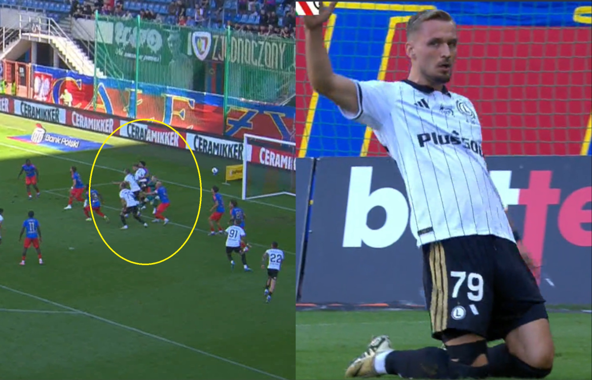 Samobój Augustyniaka zdecydował o wyniku meczu Piast Gliwice - Legia Warszawa. Niewykorzystana szansa [WIDEO]
