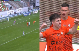 Dramat Zagłębia Lubin! Prowadzili, ale przegrali z czerwoną latarnią ligi [WIDEO]