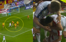 Dwa gole w doliczonym czasie gry. Wielkie emocje w meczu Jagiellonia Białystok - Górnik Zabrze [WIDEO]